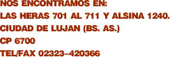 Casa Frances - Electromecánica, Inyección Electrónica, Reparación de ECU. Las Heras 701 al 711 y Alsina 1240. Luján (Bs. As.) Tel/Fax 02323-420366